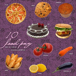 10 Food PNG