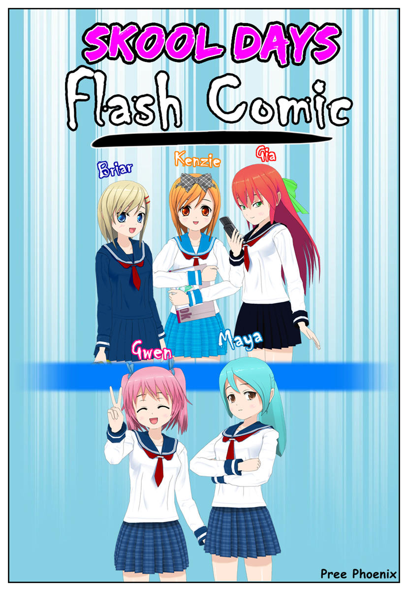 Skool Days - Vol.1 Chapter 3 (Flash Comic)