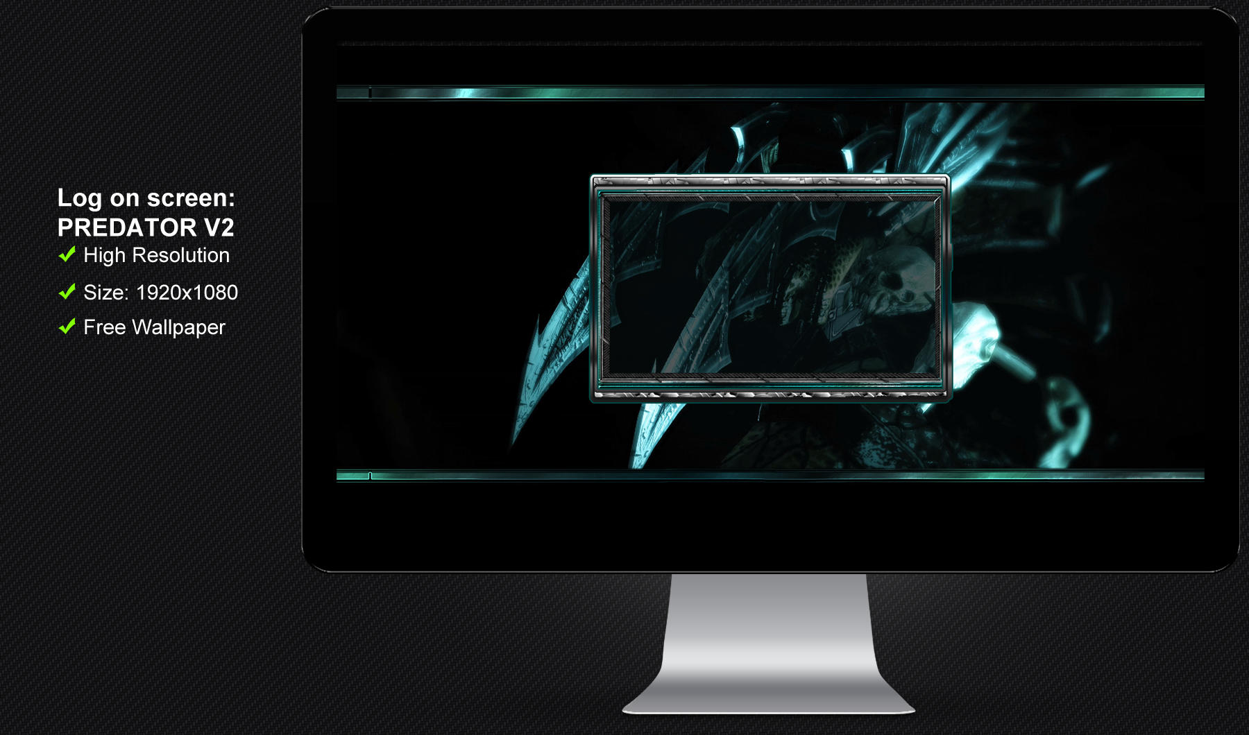 Log on screen Predator V.2