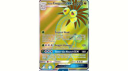 Shiny Exeggutor GX