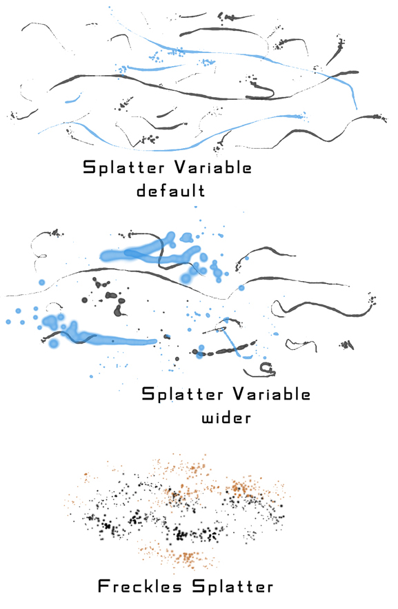 Splatter With Freckles: Two Brushes (free)