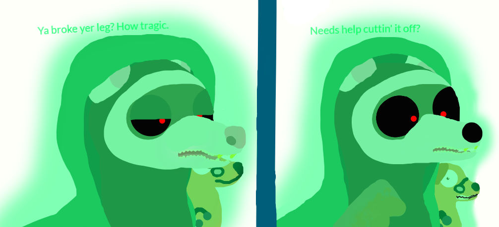Well at least his concern is genuine by naturenut190 on DeviantArt