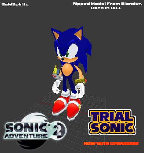 Custom SA2 Hyper Sonic Render II (All by me) by InfiniteDXI on DeviantArt