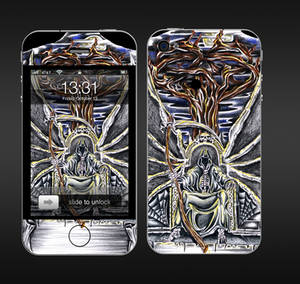 Skin Template for iPhone 4 PSD