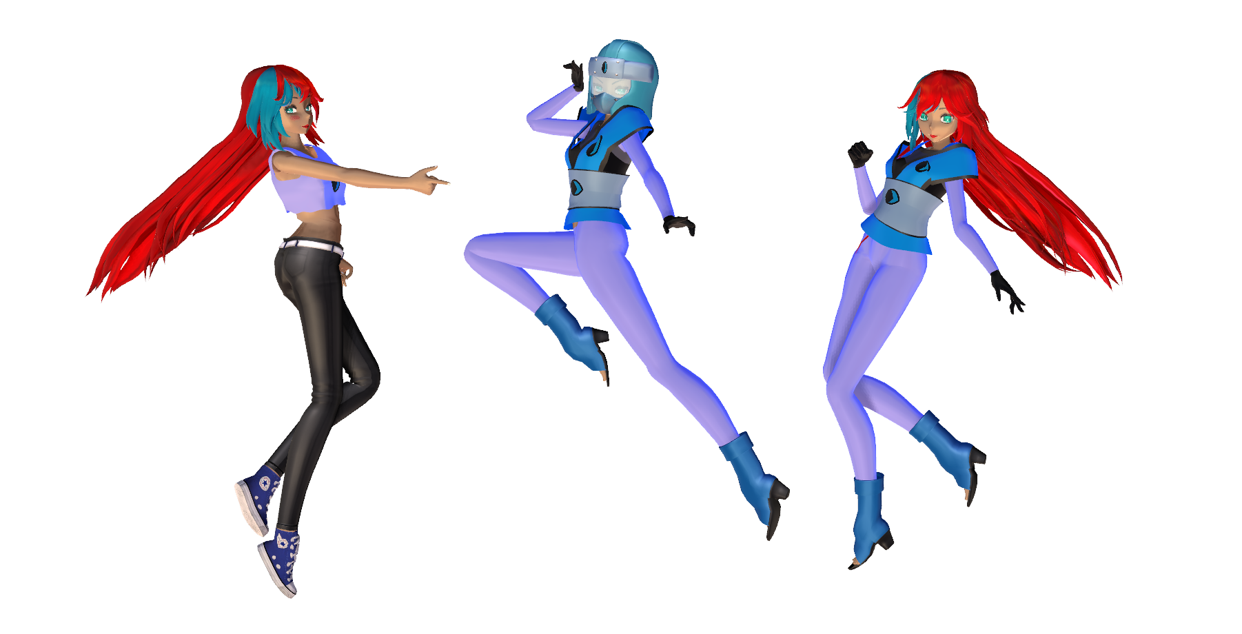MMD x Ninjago - Seliel Dl by PixieDream1 on DeviantArt