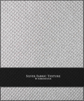 Silver Fabric Texture