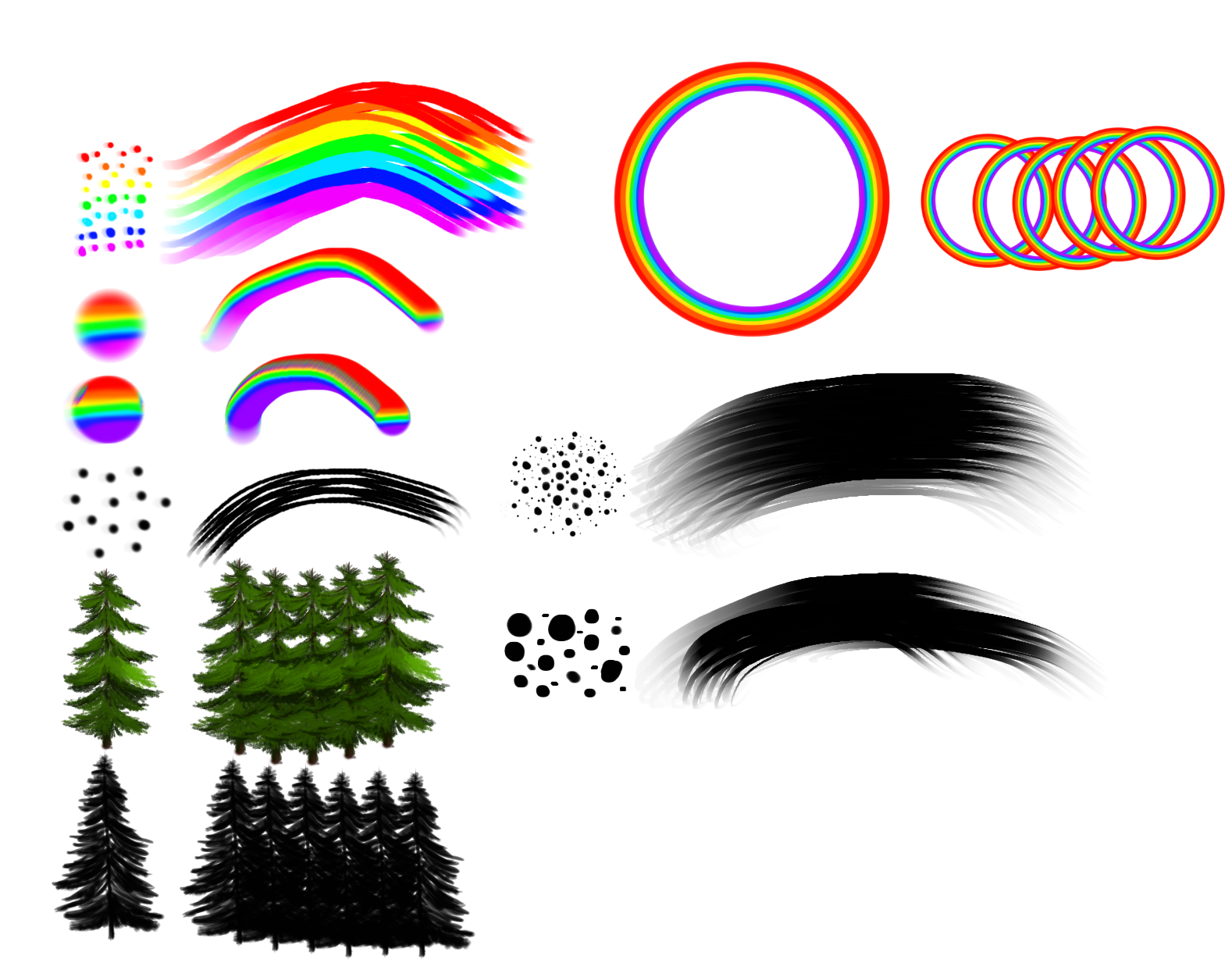 Krita brushes By AdamsAlive4kids Brush pack 1 by AdamsAlive4kids on