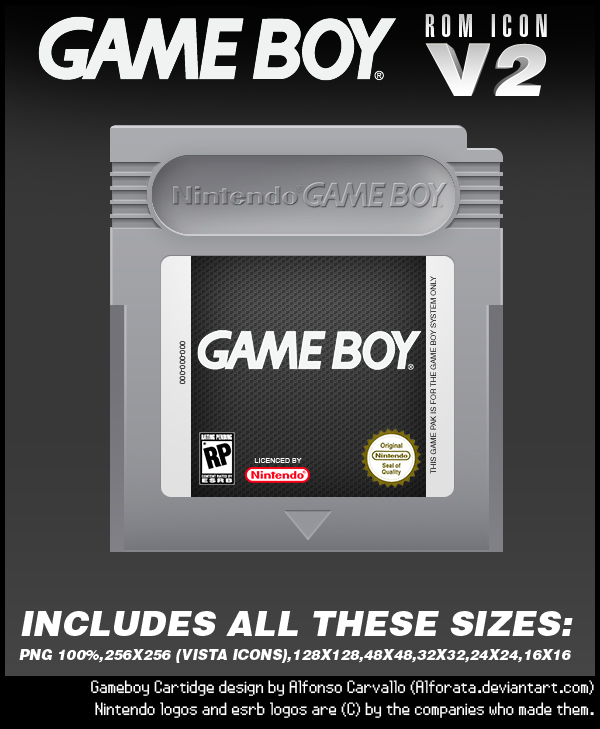 Gameboy Advance Rom Icons by Alforata on DeviantArt