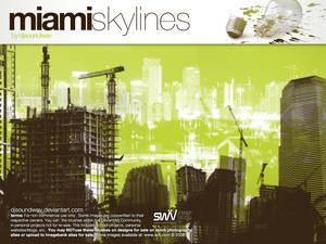 BrushSets: Miami Skyline