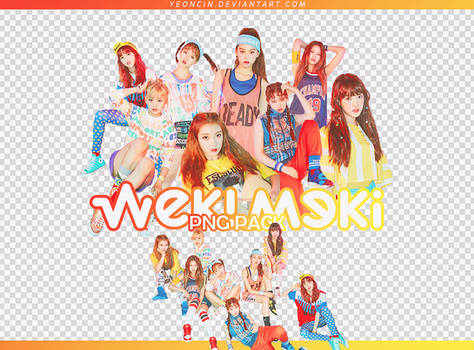 Weki Meki PNG pack by YEONCIN