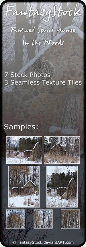 Ruined Stone House Stock Pack