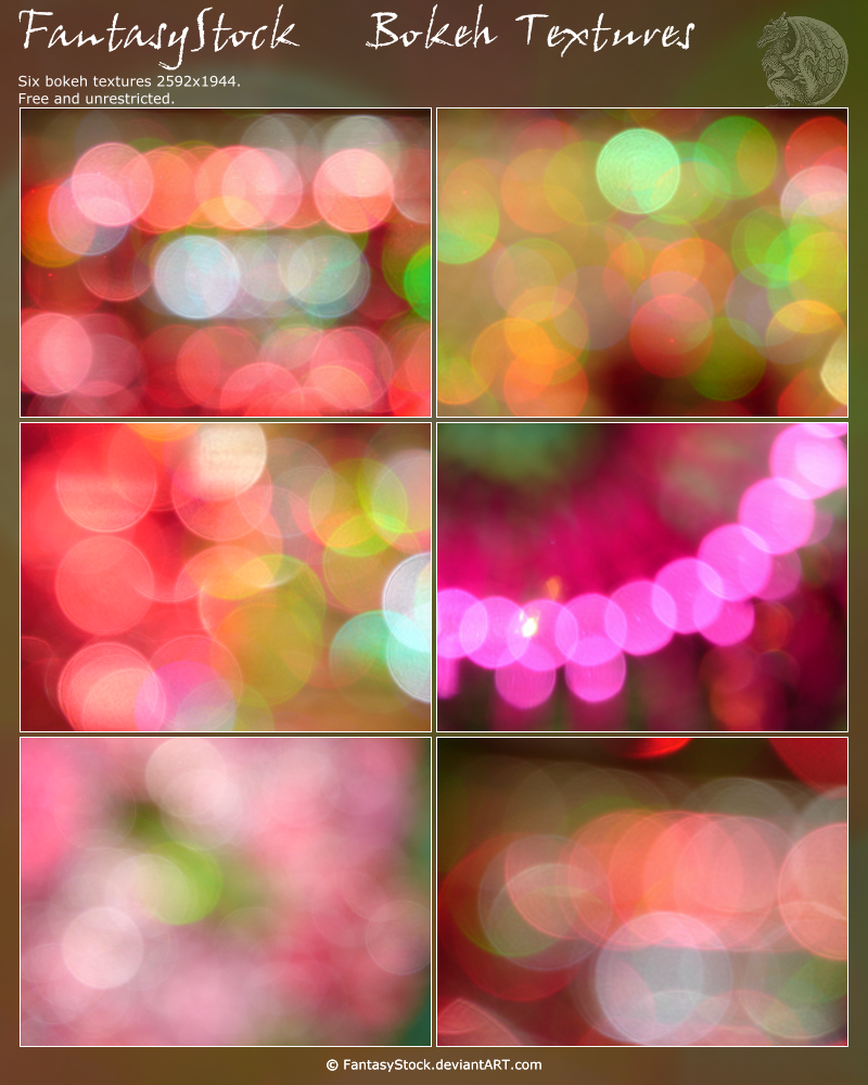 Bokeh Texture Zip Pack 5