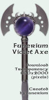 Funerium Weapon: Violet Axe
