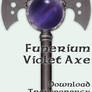 Funerium Weapon: Violet Axe