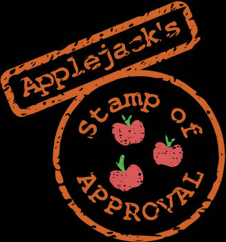 Applejack's Stamp of Approval SVG by tiwake