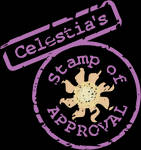 Celestia stamp of approval SVG by tiwake