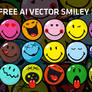 Free Ai Vector Smiley Pack