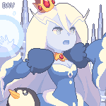 Pixel Fionna vs Ice Queen