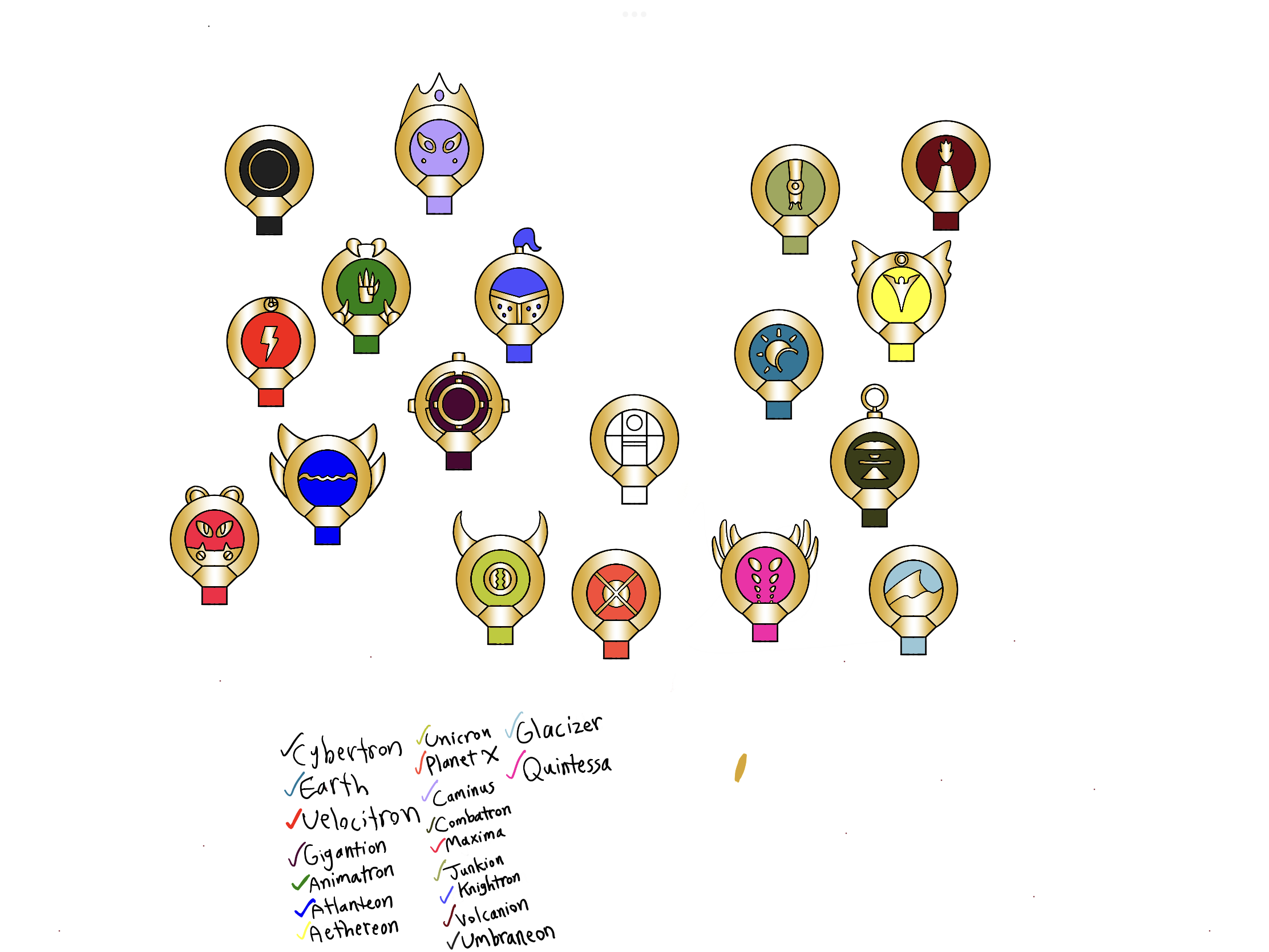 Transformers Totality Cyber Keys by SonicandKaijuArt on DeviantArt