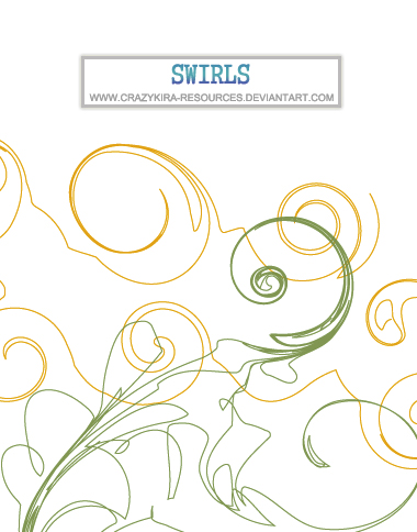 Strange Swirls - brushes by crazykira-resources