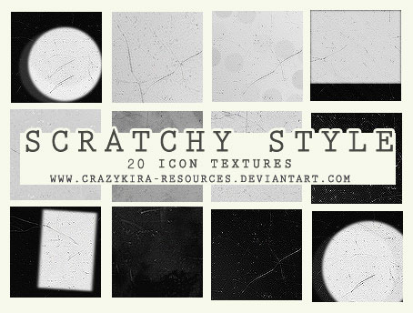 Scratch+Dust icon textures by crazykira-resources