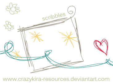 Scribbles .3 by crazykira-resources