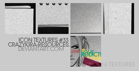 Icon Textures .33 by crazykira-resources
