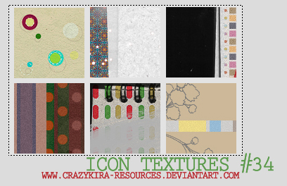 Icon Textures .34 by crazykira-resources