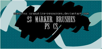 marker brushes