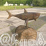 Freebie - SmidA - Sharkstatue