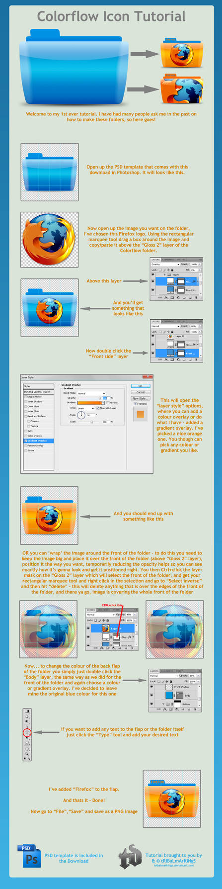 Colorflow Icon tutorial by KillboxGraphics on DeviantArt