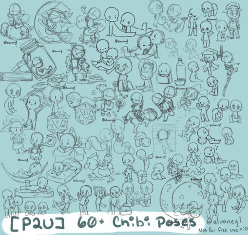 F2U] Chibi Pose 26 by NekoNyahx on DeviantArt