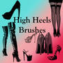High Heels Photoshop Brushes