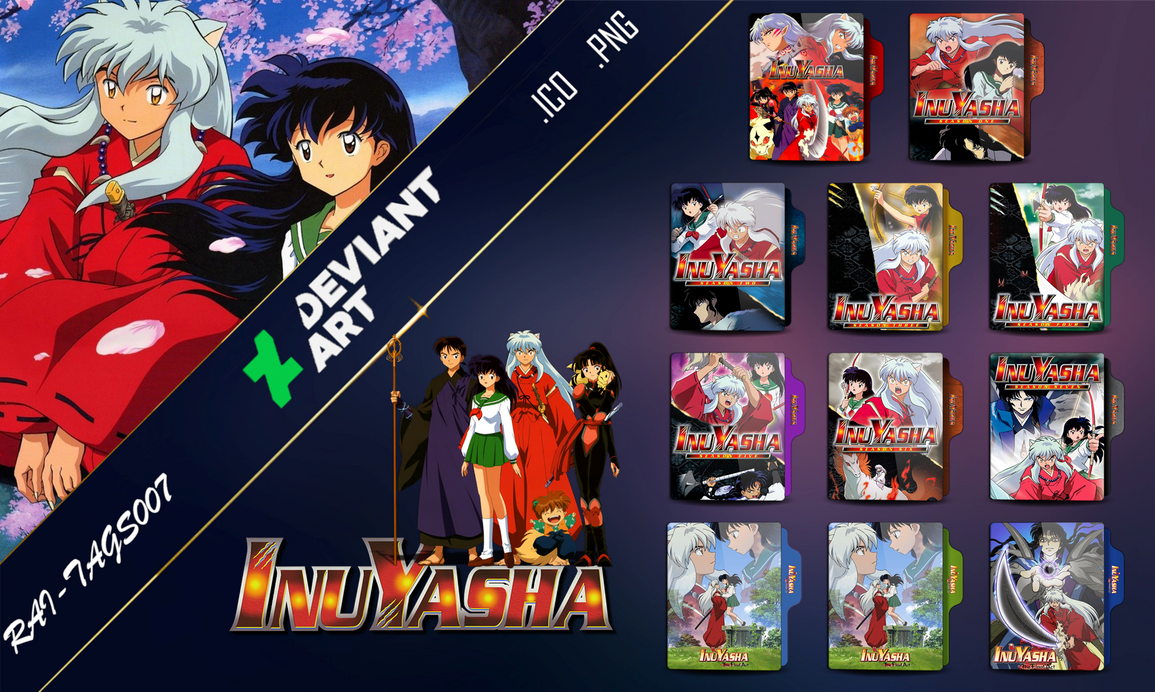 Inuyasha All Season Folder by Rai-Tags007 on DeviantArt - How Many Seasons Of Inuyasha Is There