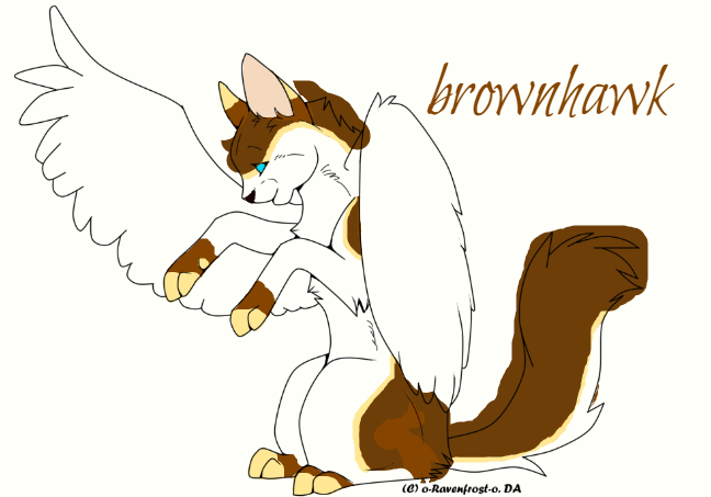 my oc brownhawk