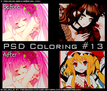 PSD Coloring 13