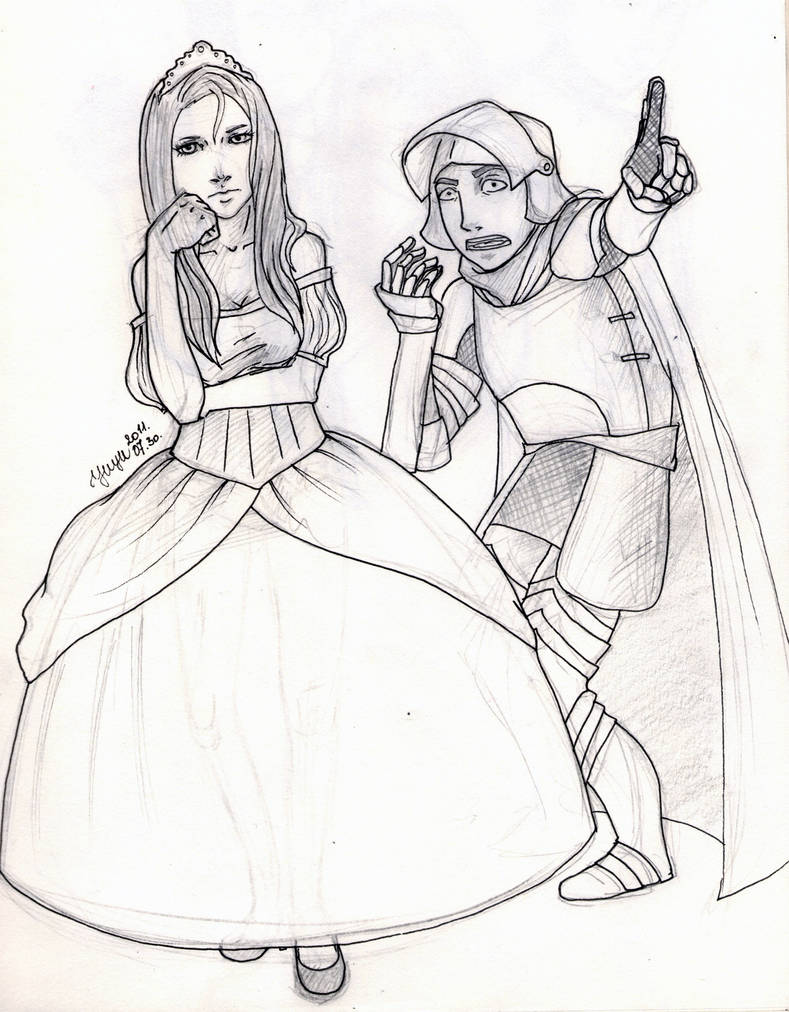 The Damsel and the Distressed by AvalonReese on DeviantArt