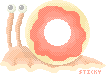 Donut Snail by zara-leventhal