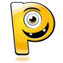 Smiley Alphabet - P