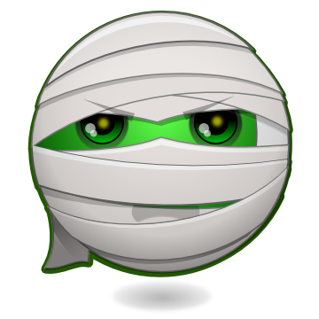 Halloween Smileys : The Mummy