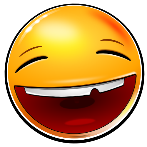 New Smiley: Laughing by mondspeer on DeviantArt
