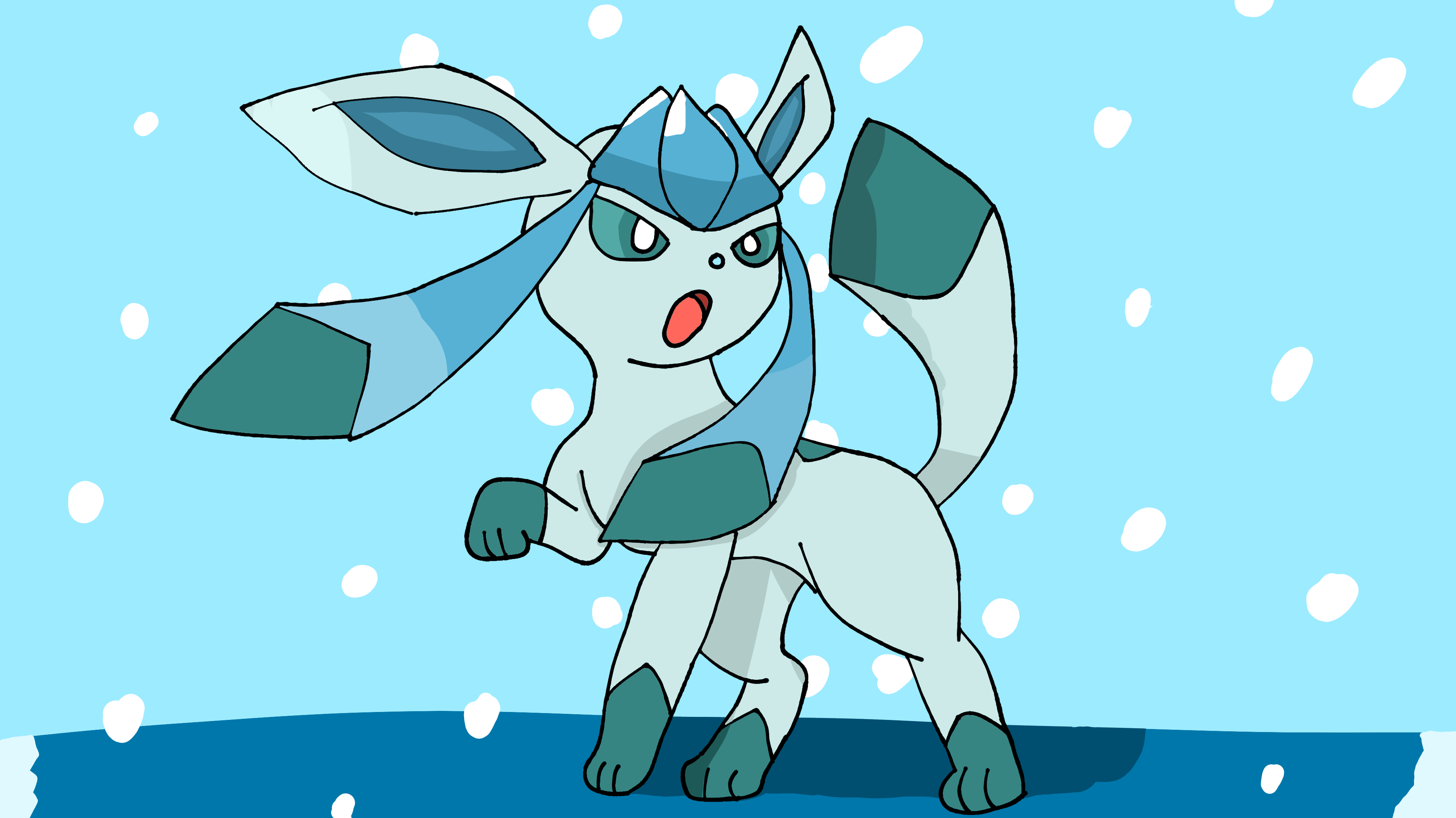 Glaceon by sirfetchdisthegoat on DeviantArt