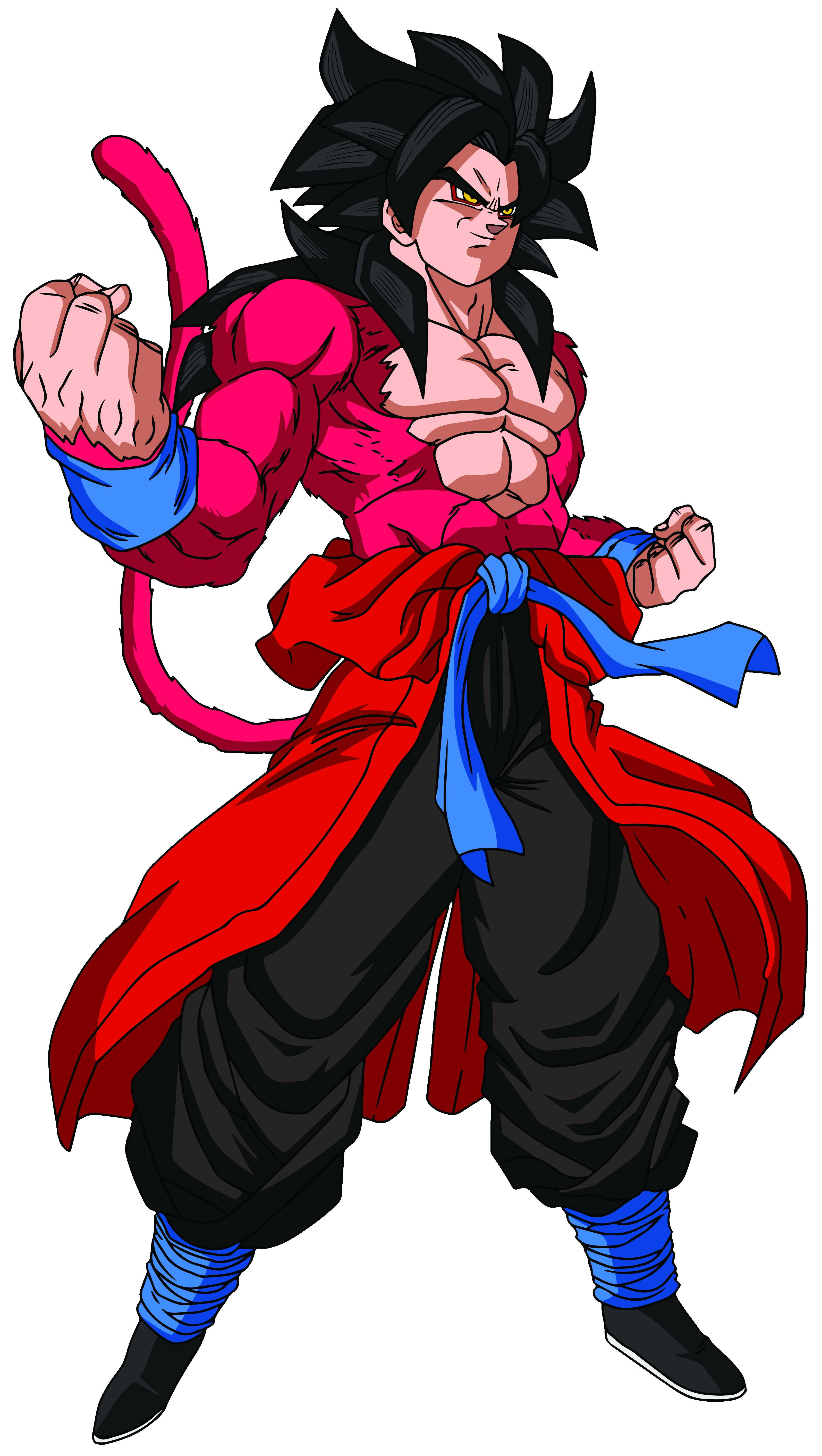 Goku Xeno Ssj4 Limit Breaker by MasterArtZL on DeviantArt
