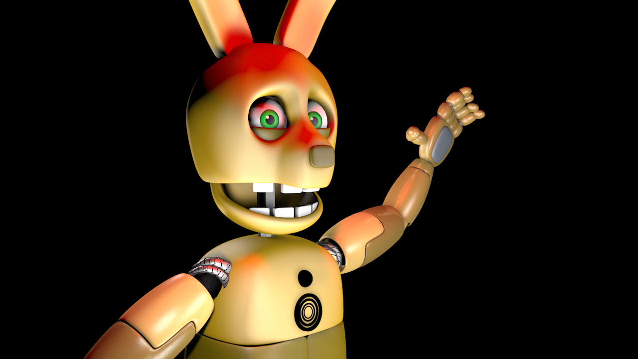 stylized fnaf 6 by ruthoranium Download c4d by souger222 on DeviantArt