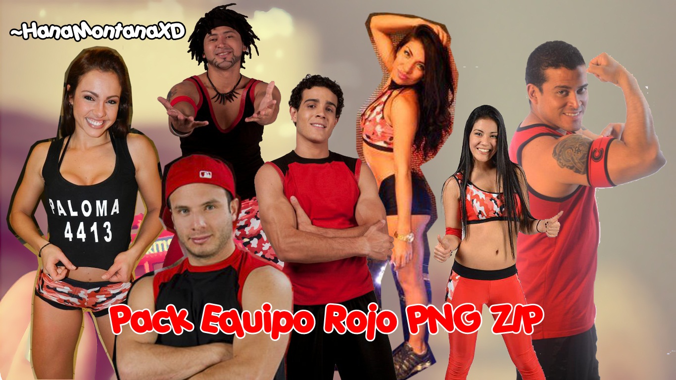 Combate Equipo Rojo PNG ZIP