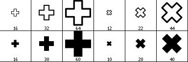 Cross Brush Set by wuestenbrand on DeviantArt