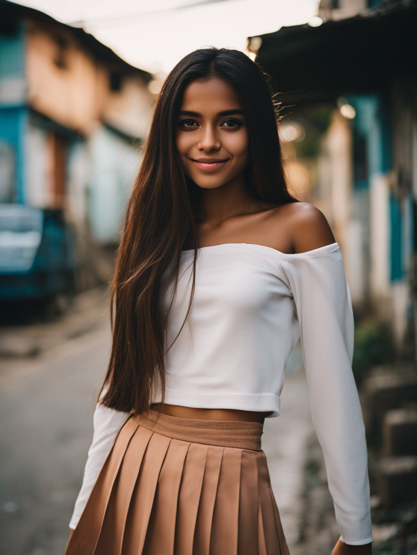 Beautiful girl from Brazilian favela by SmartLlama on DeviantArt