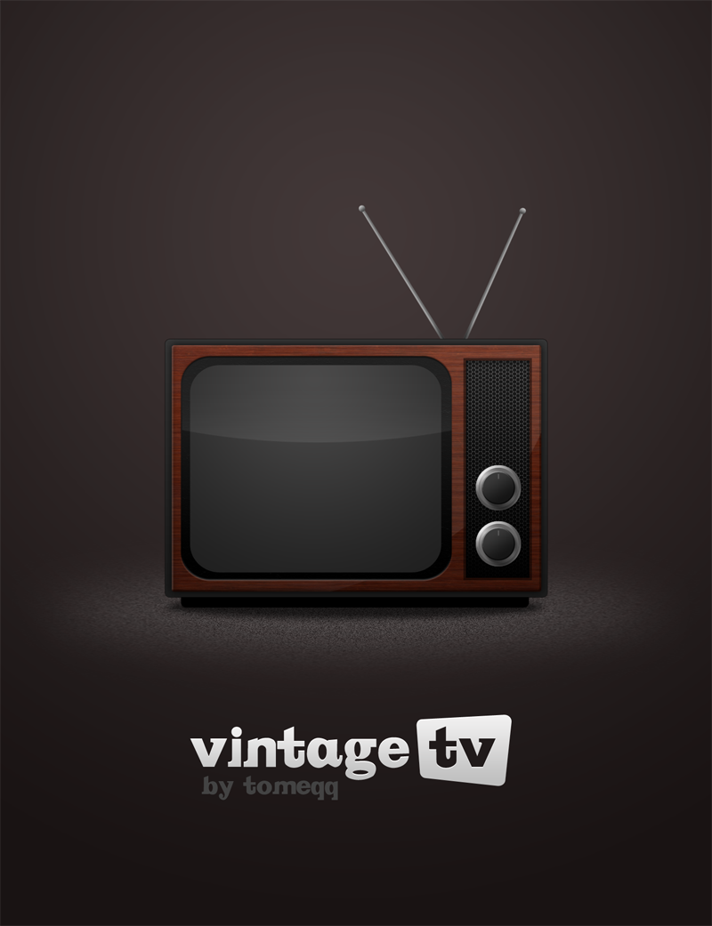 Vintage TV by tomeqq on DeviantArt