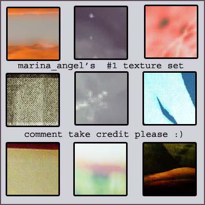 First icon texture set by marinaangel on DeviantArt