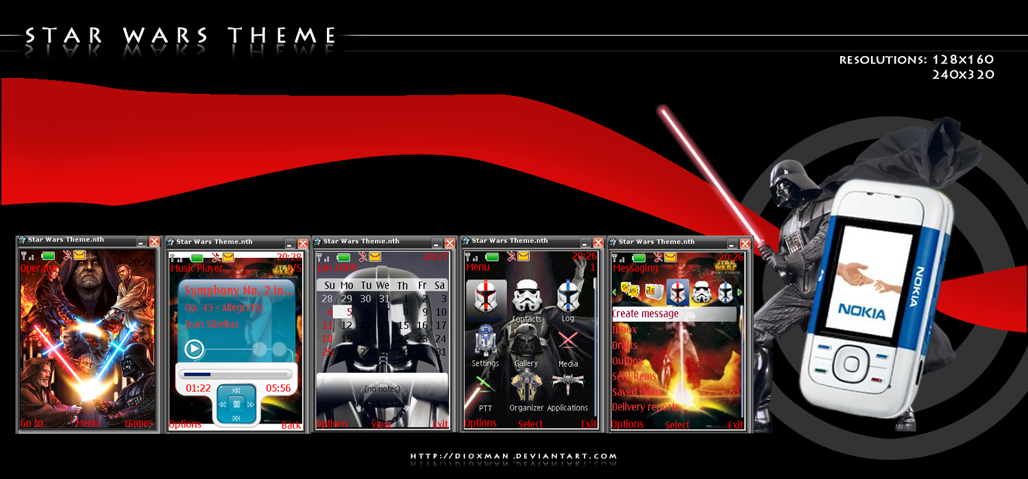 Theme Cell Nokia: Star Wars